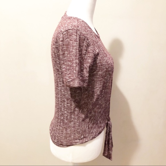 Lucky Brand slightly cropped tie-front Tee - Picture 2 of 9